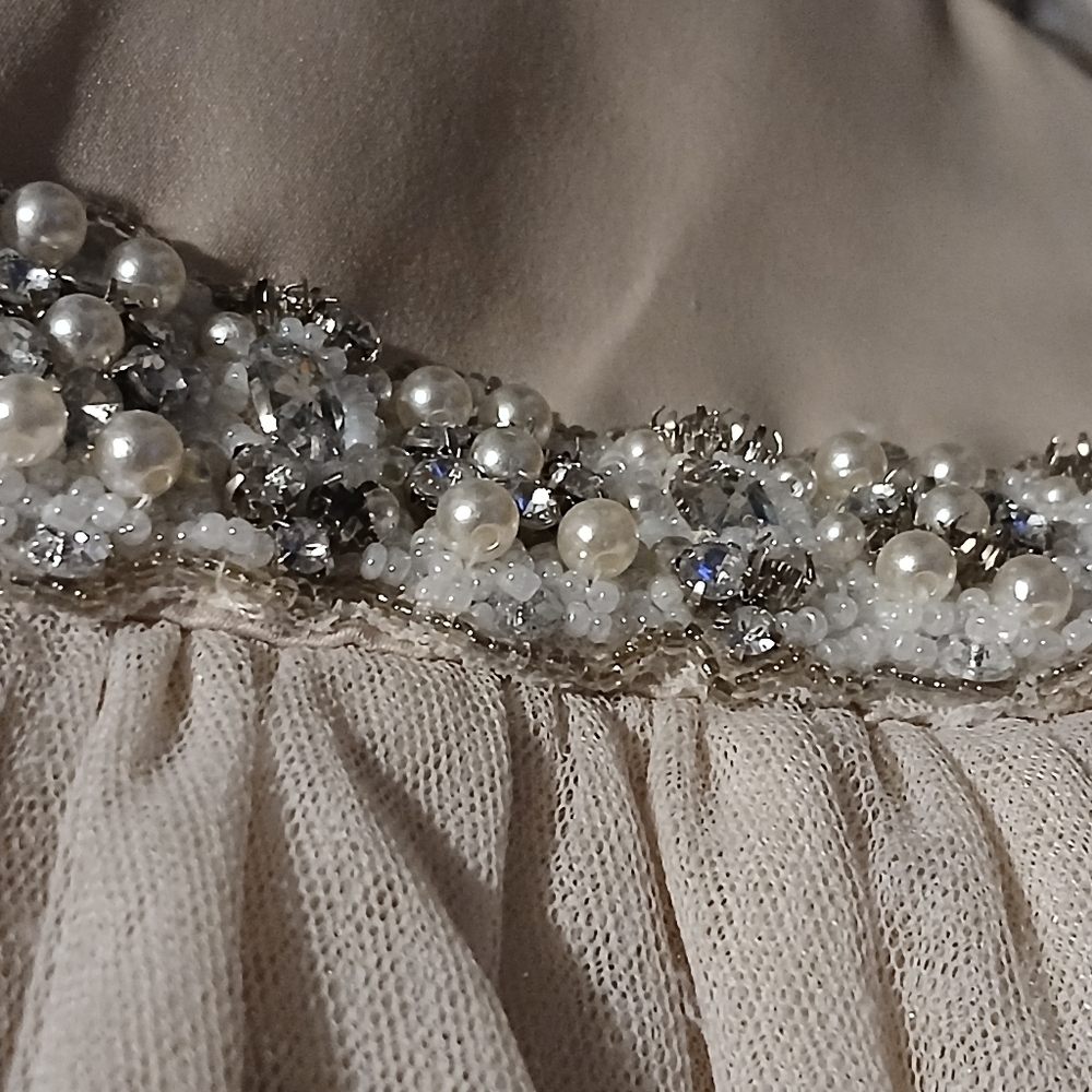 Chantilly Place Girls Long Elegant Sleeveless Dress. Size 6 - Picture 16 of 16